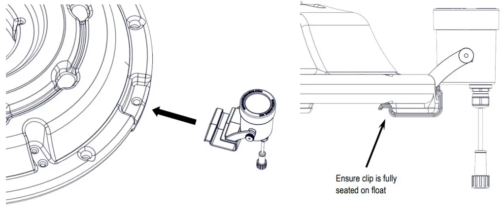 Kasco LED3C11, LED6C11 WaterGlow Composite-Step 5