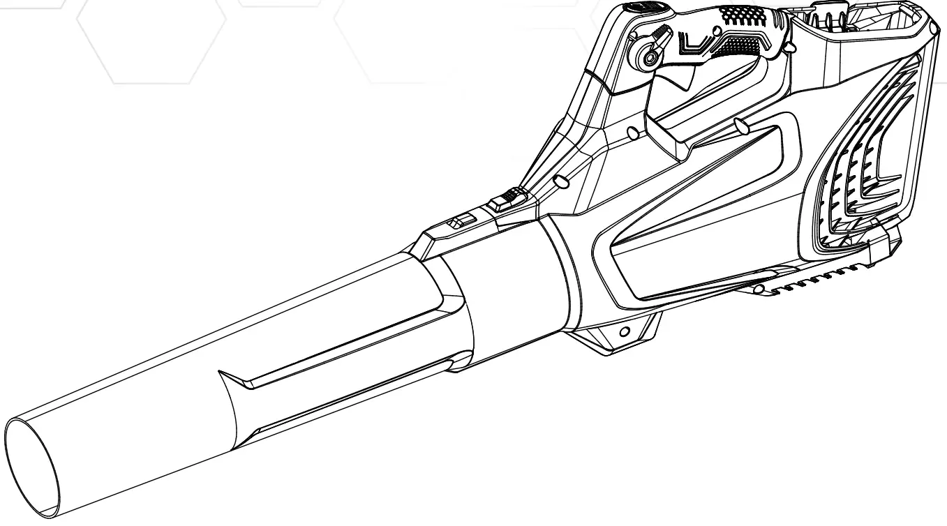 KB 4840-06 Handheld Cordless Electric Leaf Blower