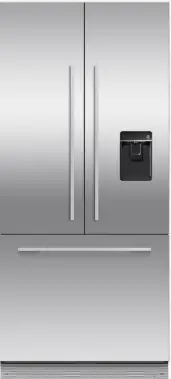 FISHER PAYKEL RS32A72U1 Integrated French Door Refrigerator Freezer 32 Inch Ice and Water