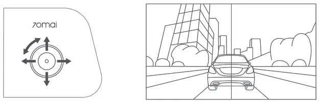 xiaomi 70mai Rearview Dash Cam Wide - installation 4