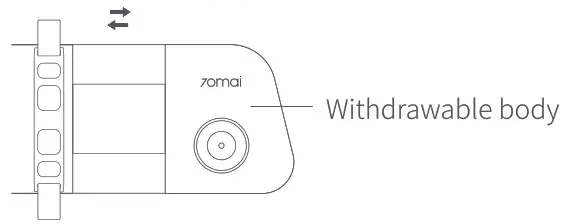 xiaomi 70mai Rearview Dash Cam Wide - introduction 4