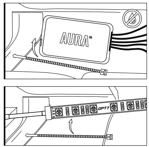 AURA GRILLE LED Lights Kit - 6