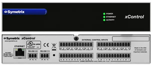 Symetrix-xControl-External-Control-Expander-PRODUCT