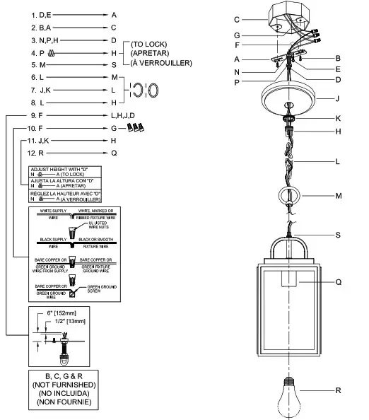 PROGRESS LIGHTING 550064 1 Light Outdoor Hanging Lantern