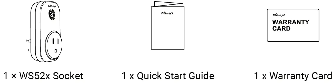 Milesight WS52x Series LoRaWAN Portable Socket 01