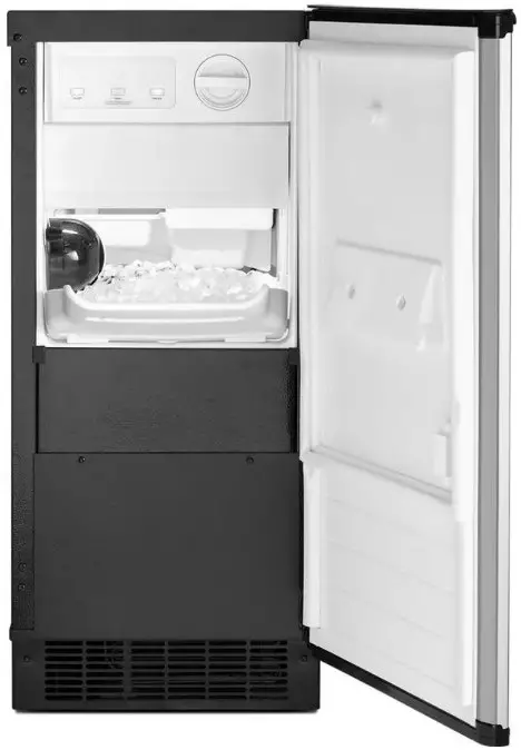 Whirlpool W11390950A 15 Inch Stainless Ice Maker Door Reversal