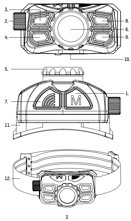 ANSMANN HD450FRS Headlight - fig
