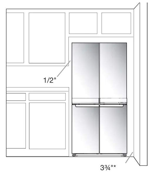 KitchenAid KRQC506MPS French Door Bottom Mount Refrigerator -figure 1