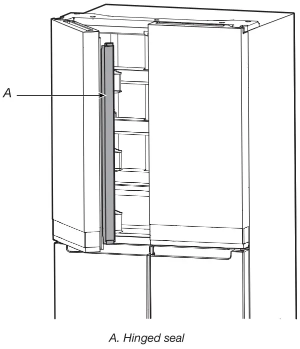 KitchenAid KRQC506MPS French Door Bottom Mount Refrigerator -figure 15