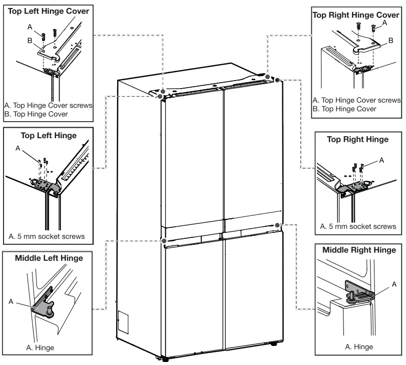 KitchenAid KRQC506MPS French Door Bottom Mount Refrigerator -figure 3