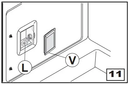 Hoover 90cm Dual Fuel Range Cooker HGD9395BL User Manual - Lamp holder type 1