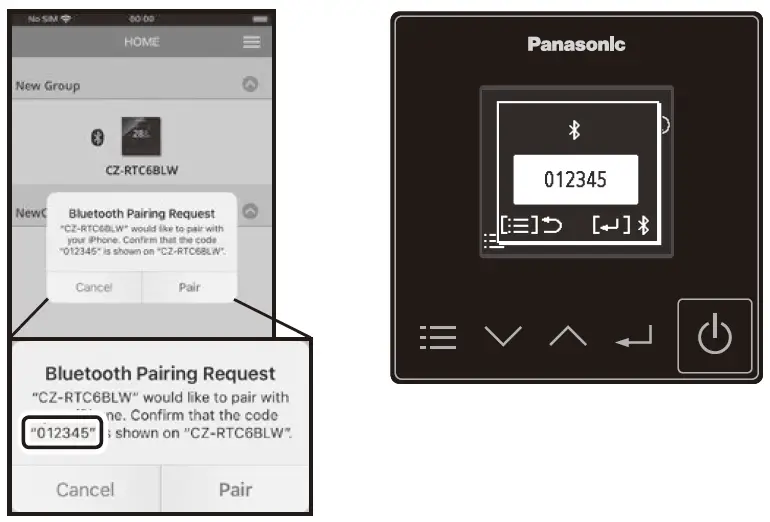Panasonic H&C Control App 2