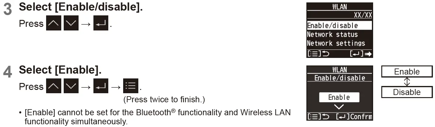 Wireless LAN functionality 1