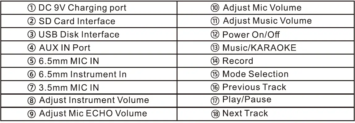 Giecy G900 Portable Speaker with 2 UHF Microphone 01