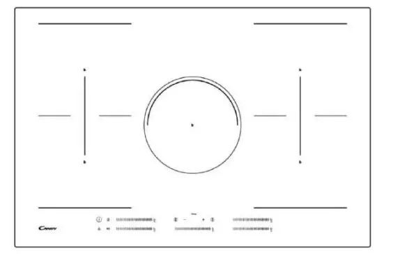 CANDY CIFS85MCTT Induction Hob img1