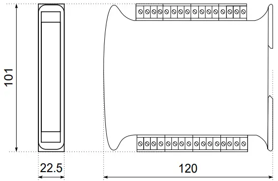 aspar RS485 MODBUS Module 16RO Weidmüller Power Supplies-FIG2