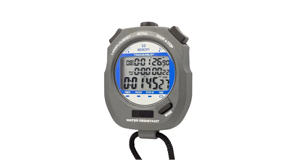 Traceable 1034cc Dual-display Digital Stopwatch Instructions