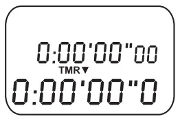 TRACEABLE 1034CC Dual-Display Digital Stopwatch - TIMER MODE
