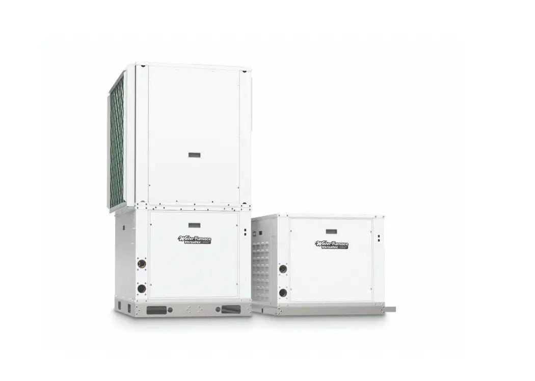 Waterfurnace Versatec 500 7-30 Water Source Heat Pump Instruction Manual Waterfurnace Versatec 500 7-30 Water Source Heat Pump Instruction Manual