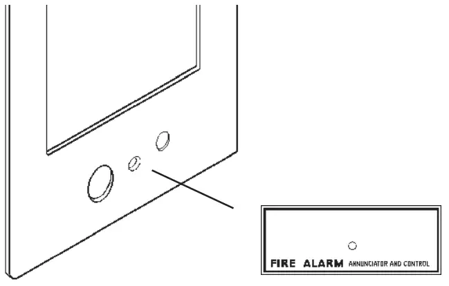 NOTIFIER AFM 16AT Annunciator Fixed Module - Applying the Annunciator Label