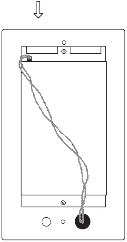 NOTIFIER AFM 16AT Annunciator Fixed Module - Connector J4 on the annunciator