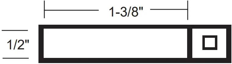 NOTIFIER AFM 16AT Annunciator Fixed Module - Effective Window Size2