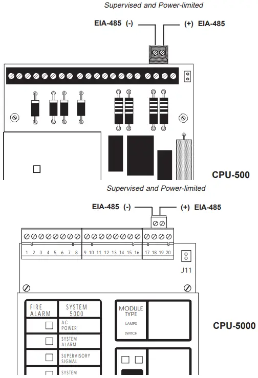 NOTIFIER AFM 16AT Annunciator Fixed Module - Supervised and Power-limited