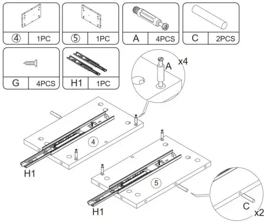 FIG 5 PRODUCT ASSEMBLY