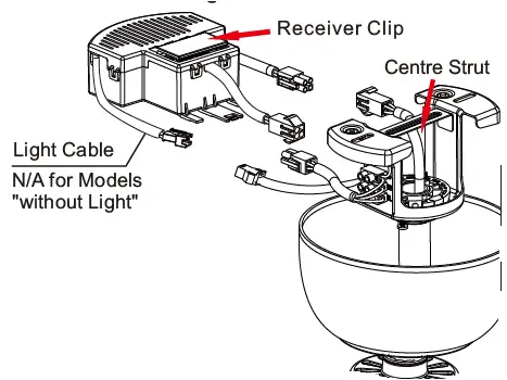 ventair SPYEC1253WH Blade Ceiling Sweep Fan 12