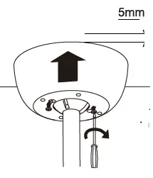 ventair SPYEC1253WH Blade Ceiling Sweep Fan 15