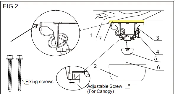 ventair SPYEC1253WH Blade Ceiling Sweep Fan 2