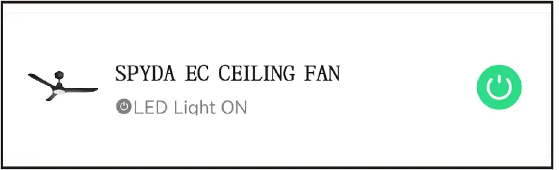 ventair SPYEC1253WH Blade Ceiling Sweep Fan 35