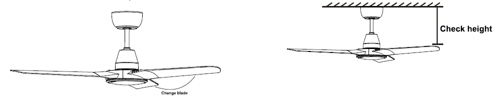 ventair SPYEC1253WH Blade Ceiling Sweep Fan 37