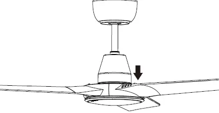 ventair SPYEC1253WH Blade Ceiling Sweep Fan 5