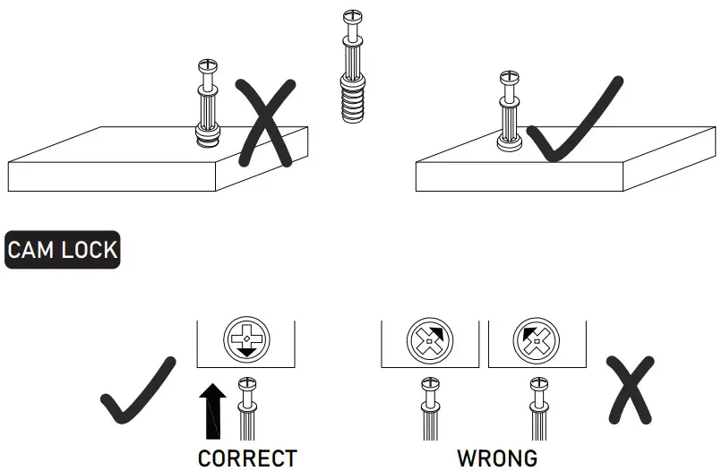 FUFU GAGA LJY-WFKF210049-02 Wood Shoe Cabinet - CAM LOCK