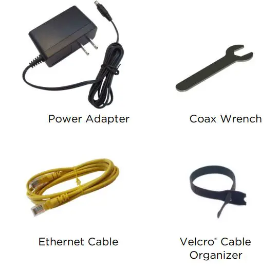 motorola AC3200 WiFi Router MG8702 User Guide - What's in the box