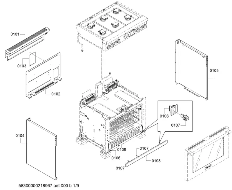 Thermador PRG366WG-2 Dual Fuel Professional Range - figure 1