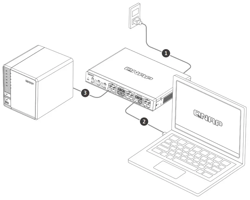 QNAP QSW-M1208-8C 10GbE Managed Switch - Hardware Installation 2