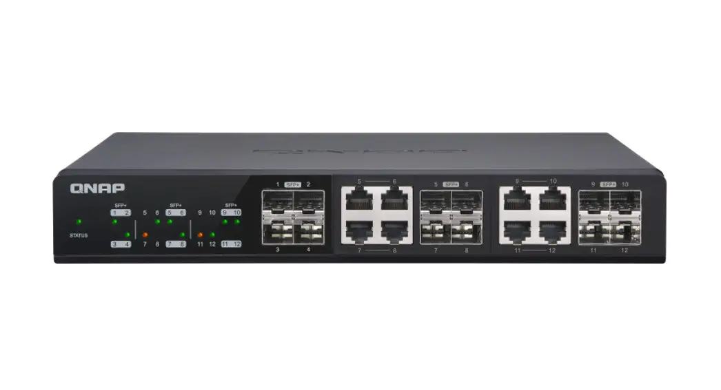 Qnap Qsw-m1208-8c 10gbe Managed Switch User Guide