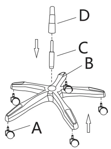 ERGOLUX ELGCHRPTBEA Tempest Gaming --step