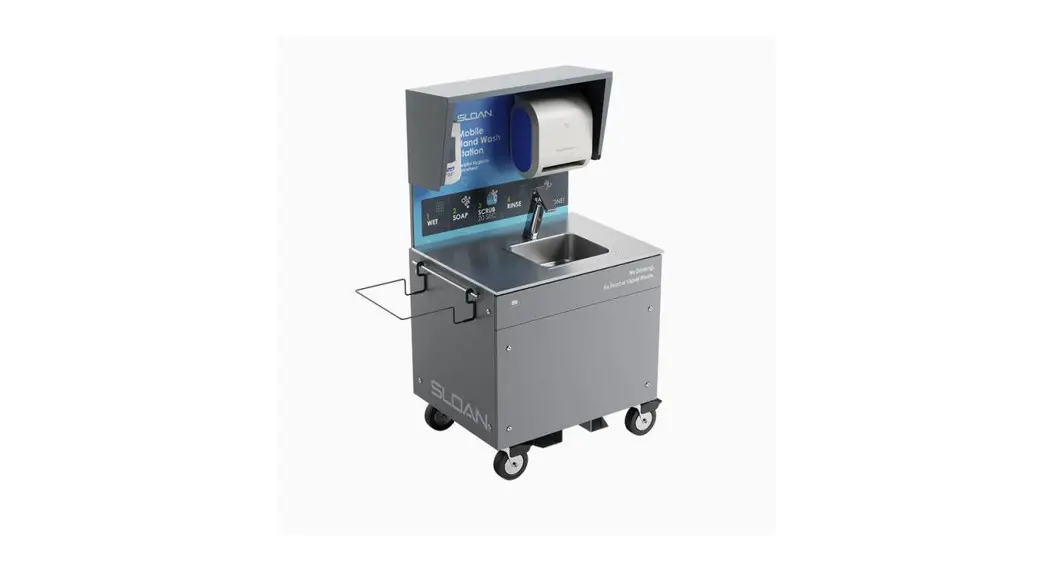Sloan Mobile Handwashing Station Mh-3050 Installation Guide Sloan Mobile Handwashing Station Mh-3050 Installation Guide