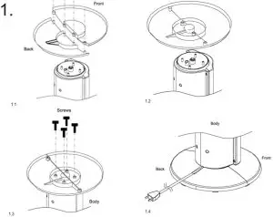 camry CR 7320 107 cm Tower Fan - 1