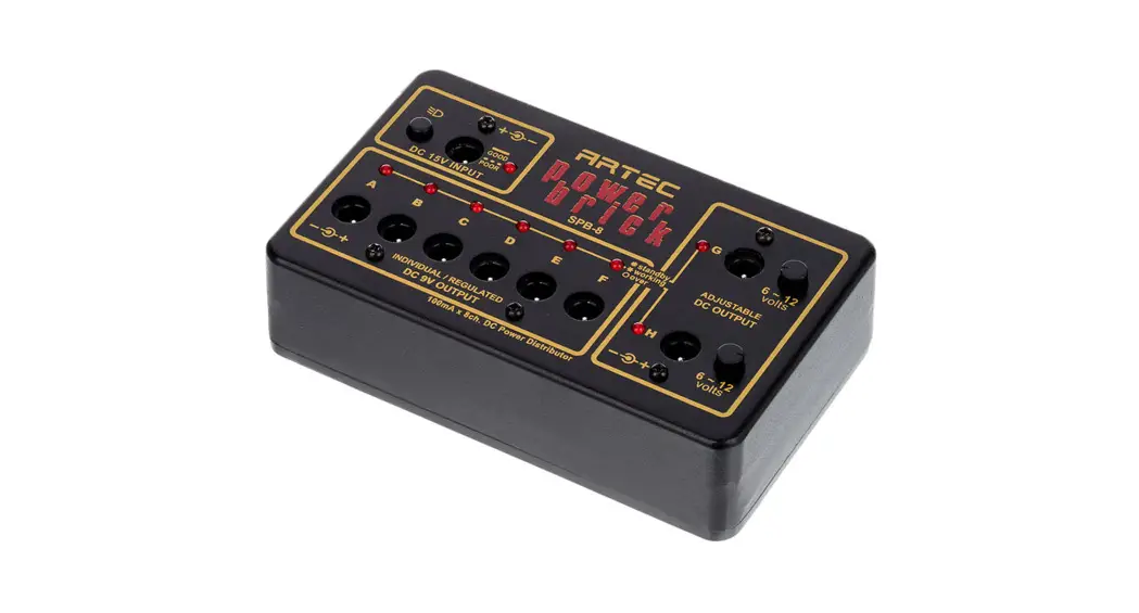 Thomann Artec Power Brick - 8-way Power Supply User Guide