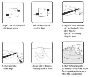 TANNOY OCV Series Coaxial Pendant Loudspeaker for Installation Applications fig1