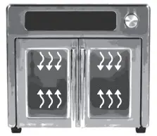 EMERIL LAGASSE FAFO 001 French Door Air Fryer 360 - Convection