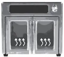 EMERIL LAGASSE FAFO 001 French Door Air Fryer 360 - Grill