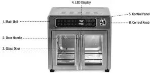 EMERIL LAGASSE FAFO 001 French Door Air Fryer 360 - Parts