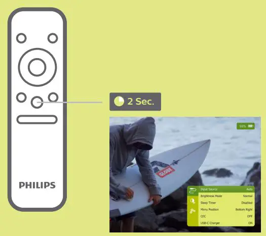 PHILIPS PPX620 Digital Mobile Projector fig5