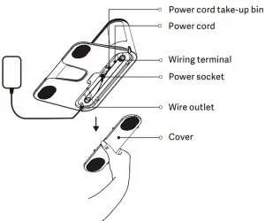 VIOMI V3 Max Robot Vacuum Cleaner - Power cord
