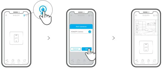 SONOFF GK 200MP2 B WiFi Wireless IP Security Camera - Bind camera